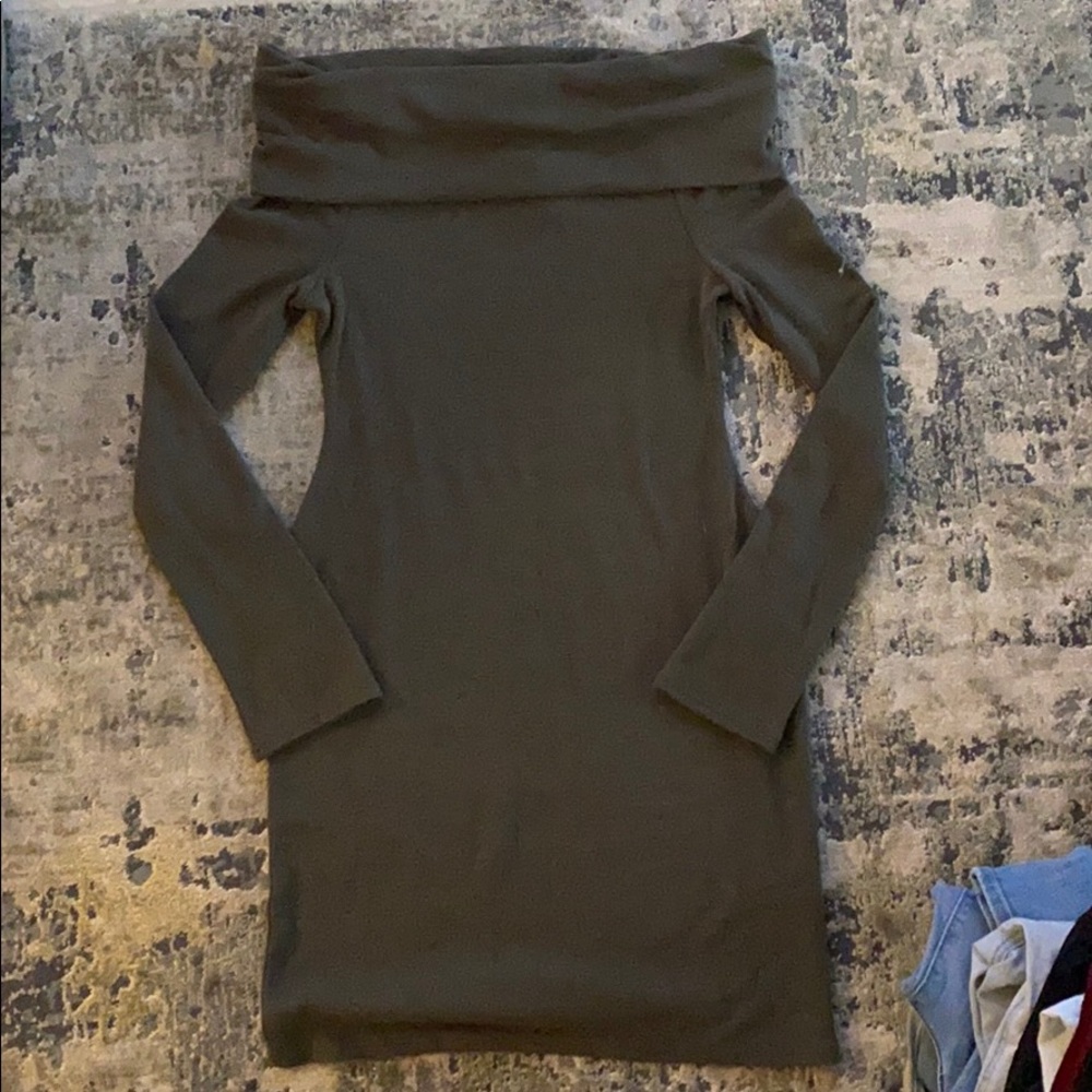 Army green Dress